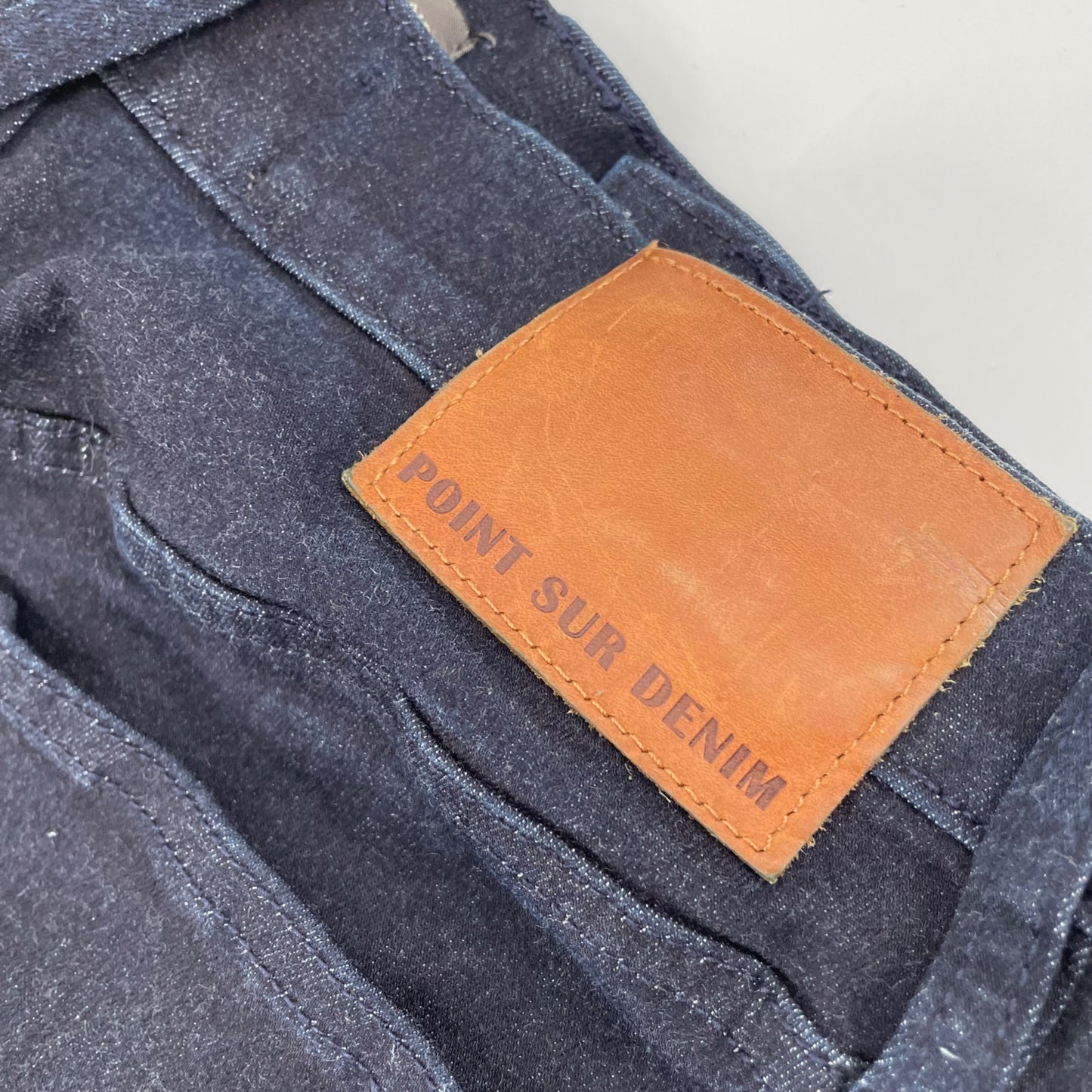 Point Sur Denim 10" Hightower Straight Jeans Womens Size 28 Dark Wash Stretch