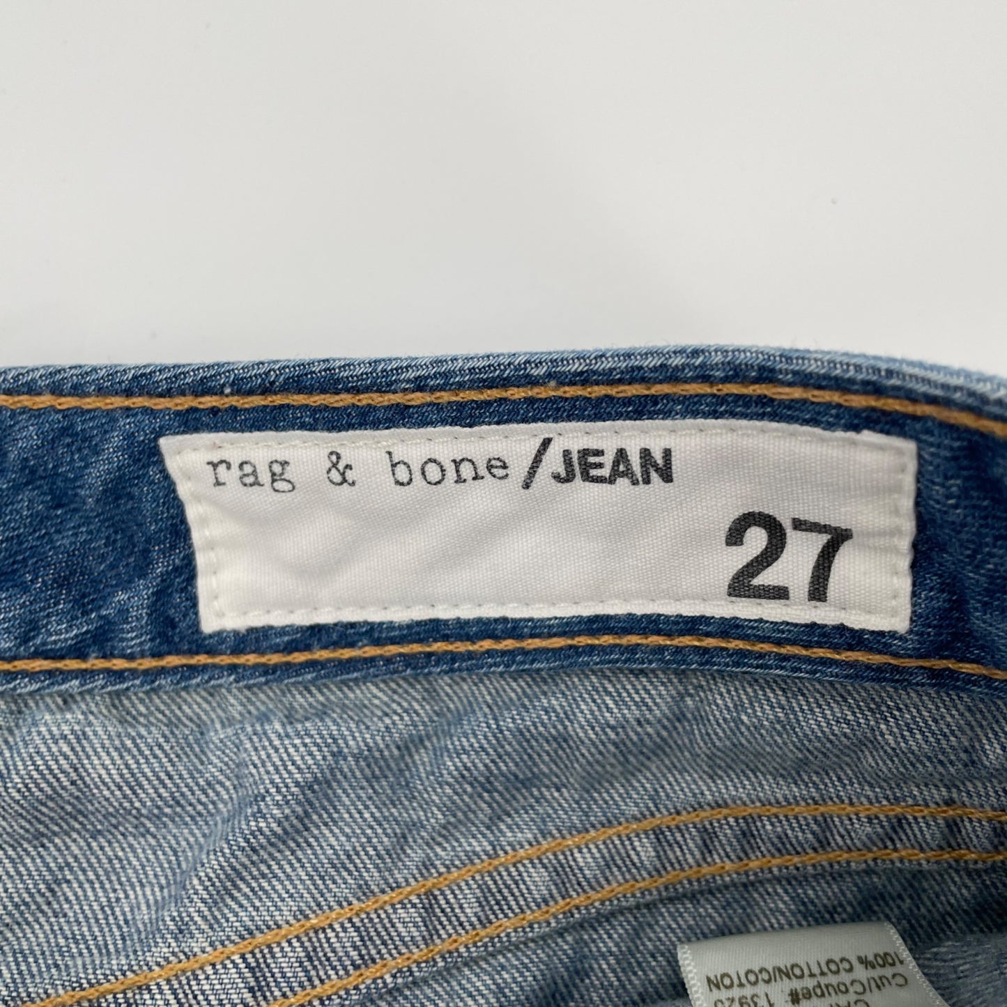 Rag & Bone Santa Cruz Snap Front Denim Mini Skirt Capitol Womens Size 27