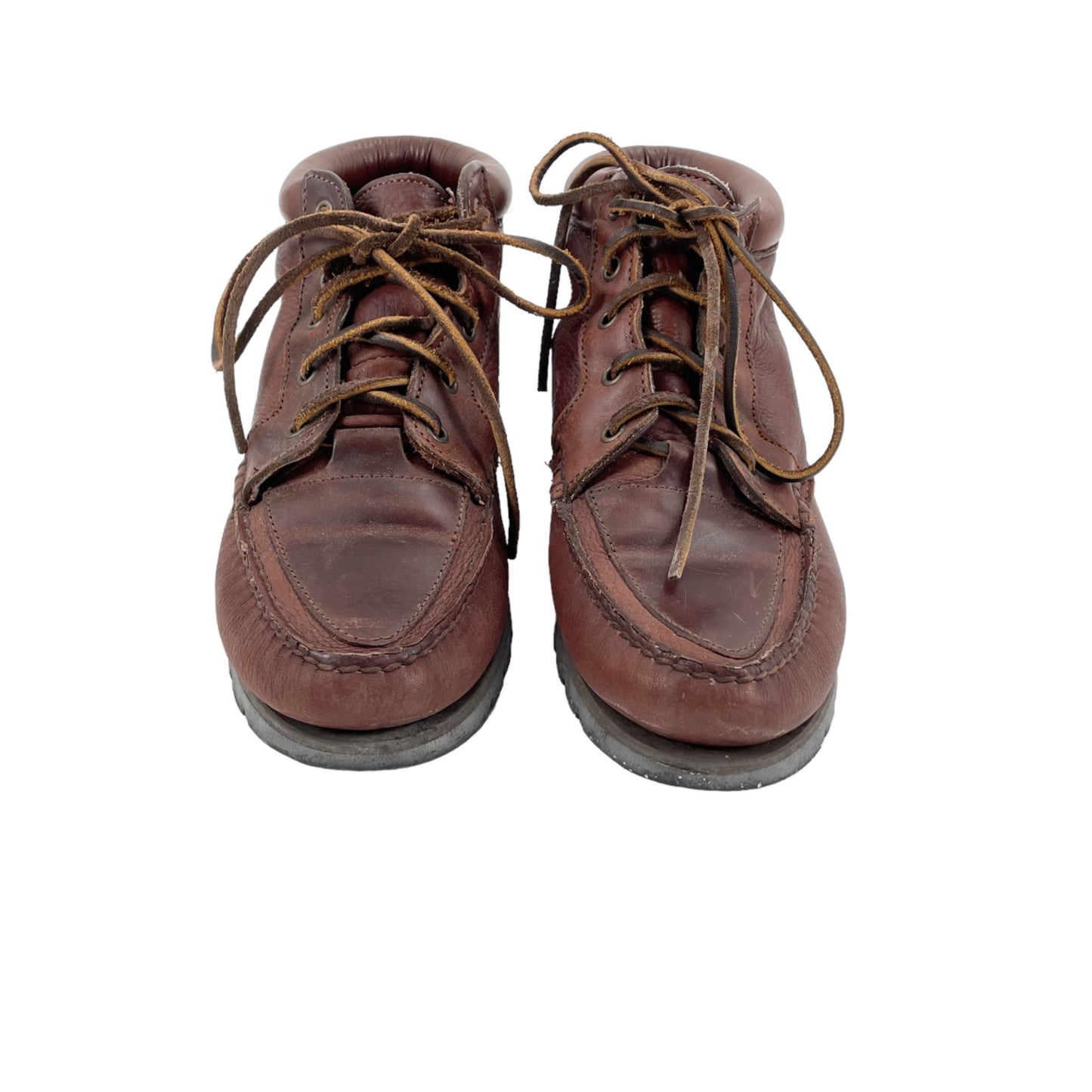 Timberland Waterproof Brown Leather Ankle Hiking Outdoor Boots Shoes Womens 8.5