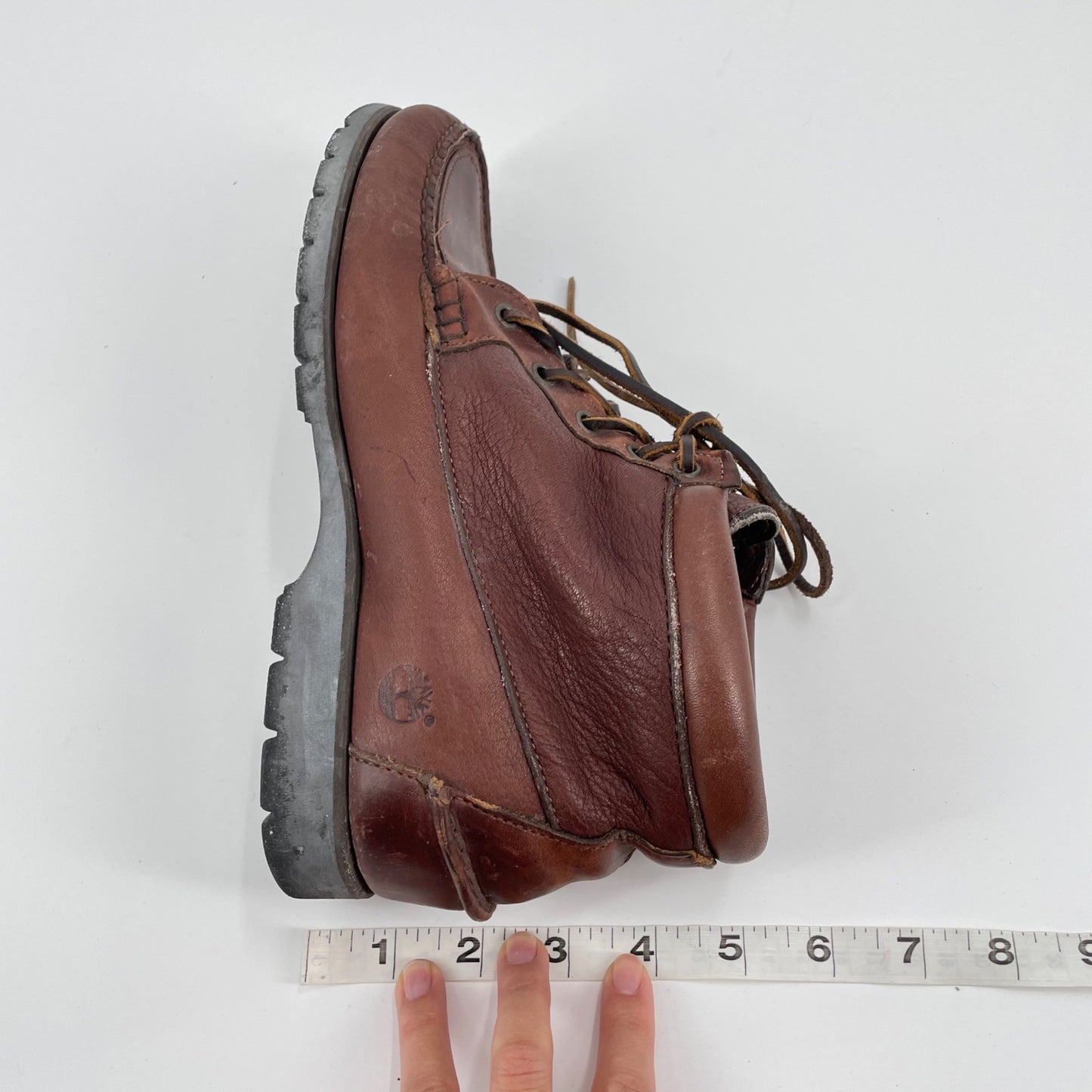 Timberland Waterproof Brown Leather Ankle Hiking Outdoor Boots Shoes Womens 8.5