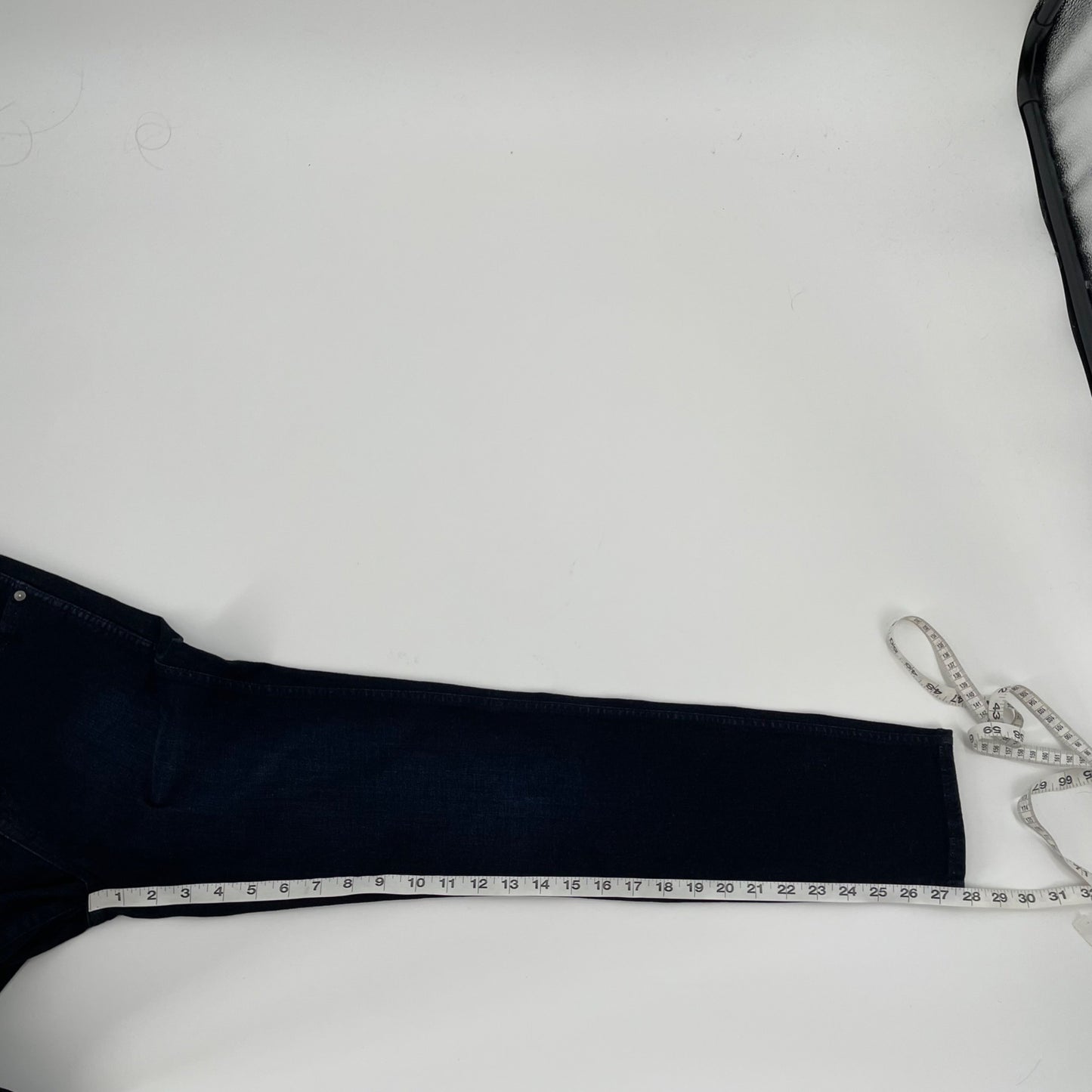 Point Sur Denim 10" Hightower Straight Jeans Womens Size 28 Dark Wash Stretch