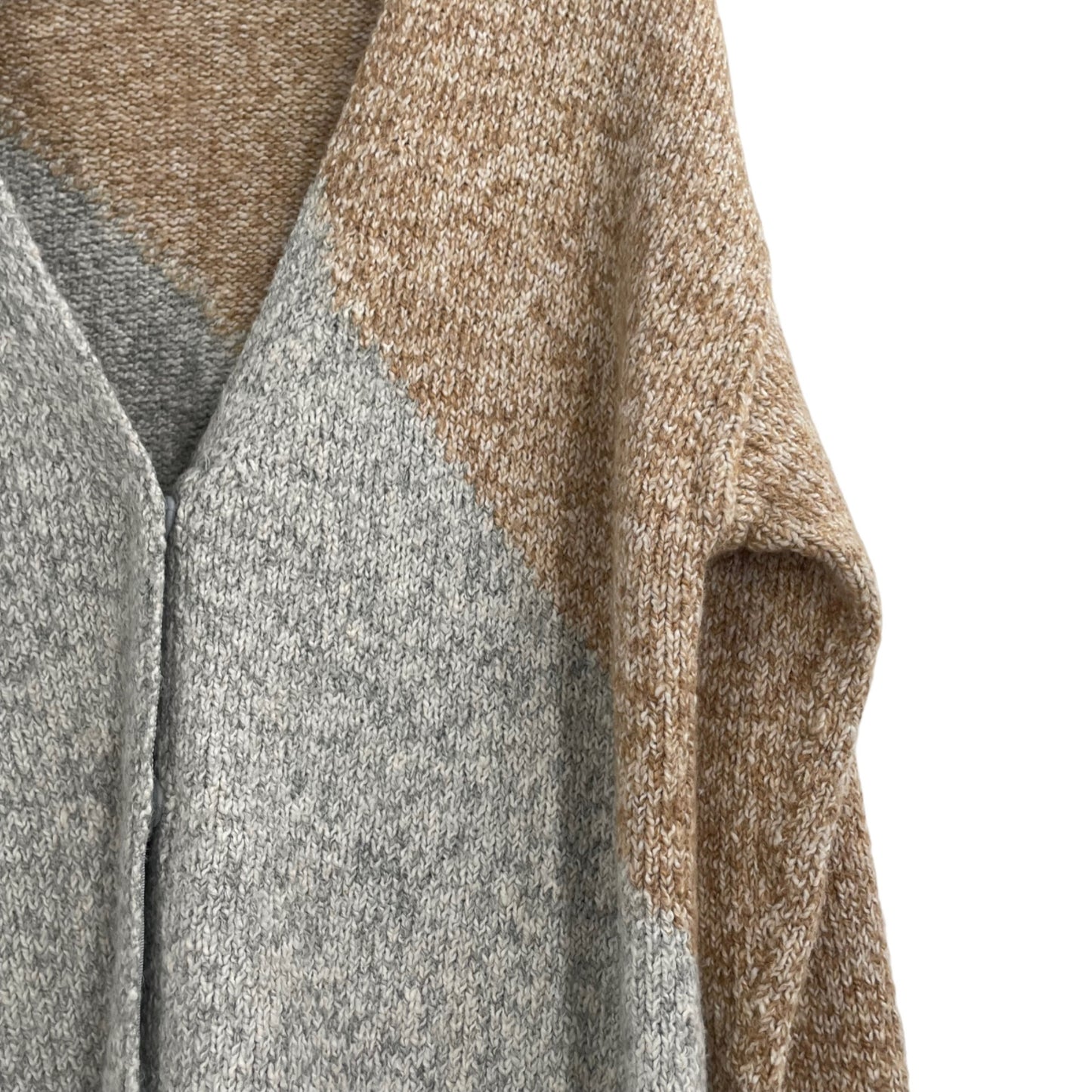 Cabi Tilt Color Block Long Line Cardigan Sweater Womens Size Small Style 3886