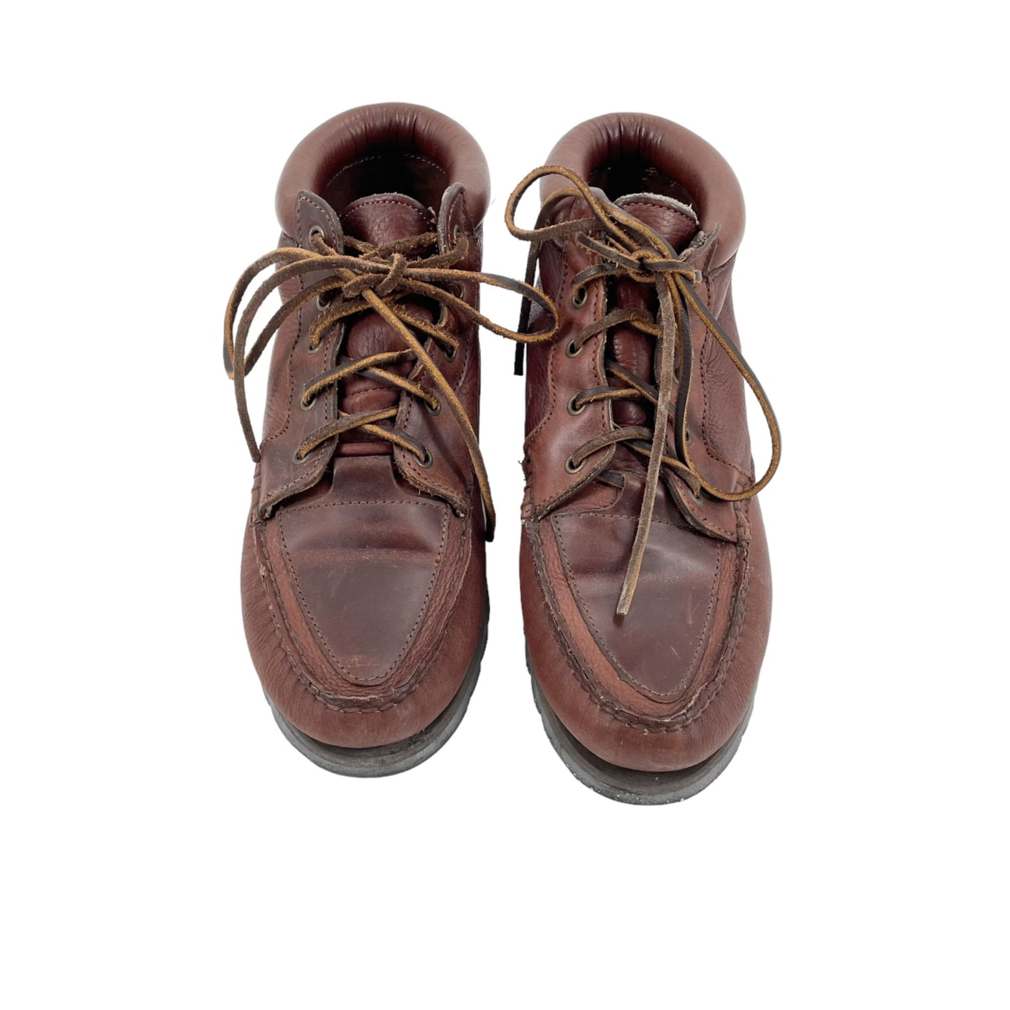 Timberland Waterproof Brown Leather Ankle Hiking Outdoor Boots Shoes Womens 8.5
