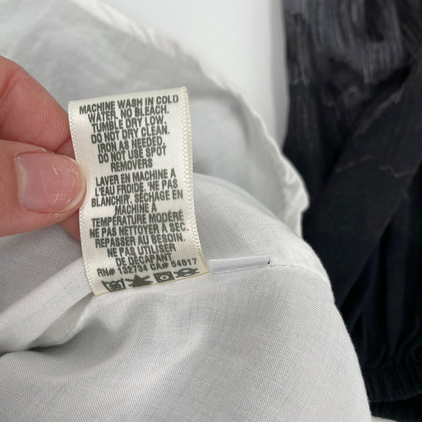 Bella Dahl Gathered Gray Ombre Glacier Print Belted Dress Womens Size XS