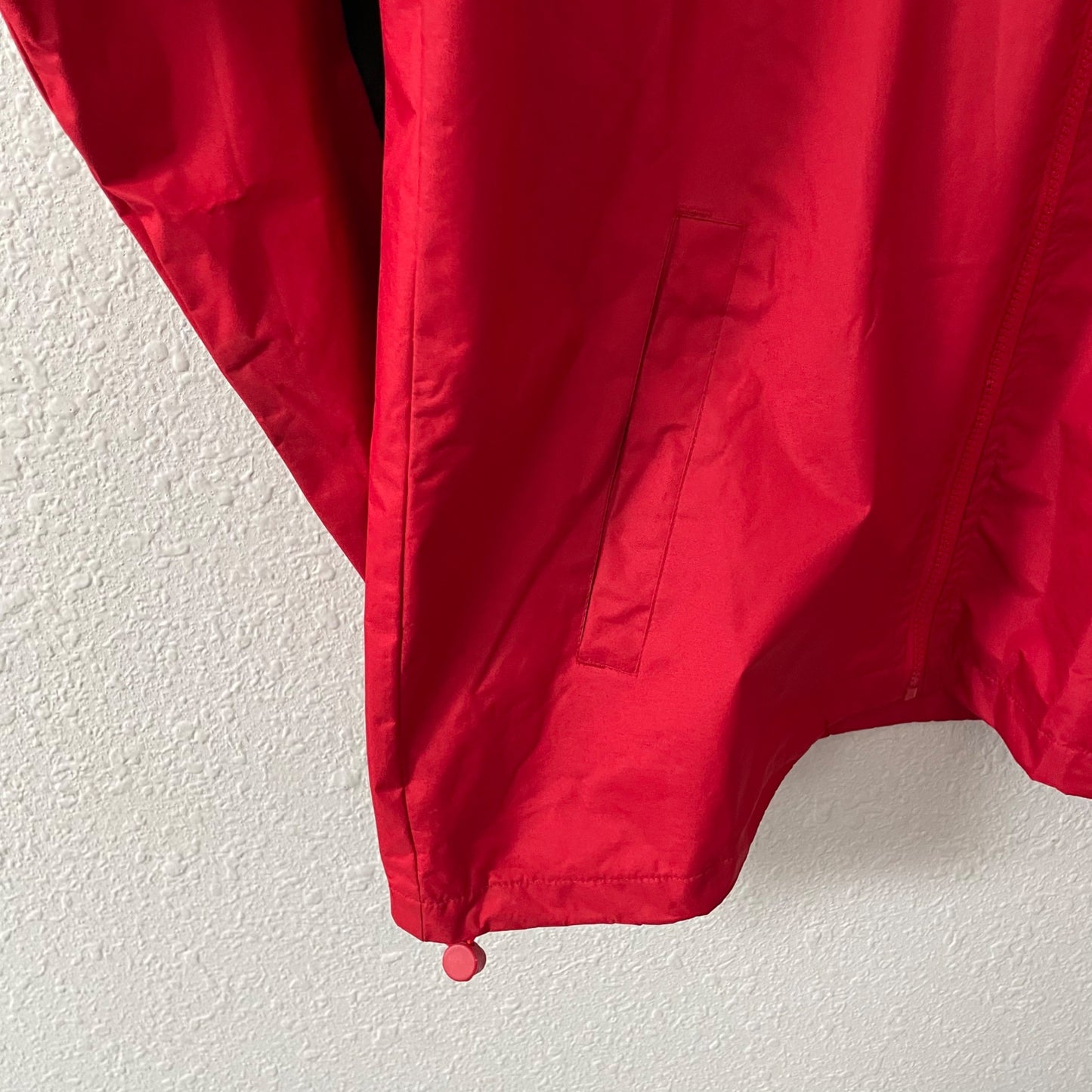 Kenpo Ford Racing Red Black Full Zip Jacket Men's Size Medium Lightweight Casual