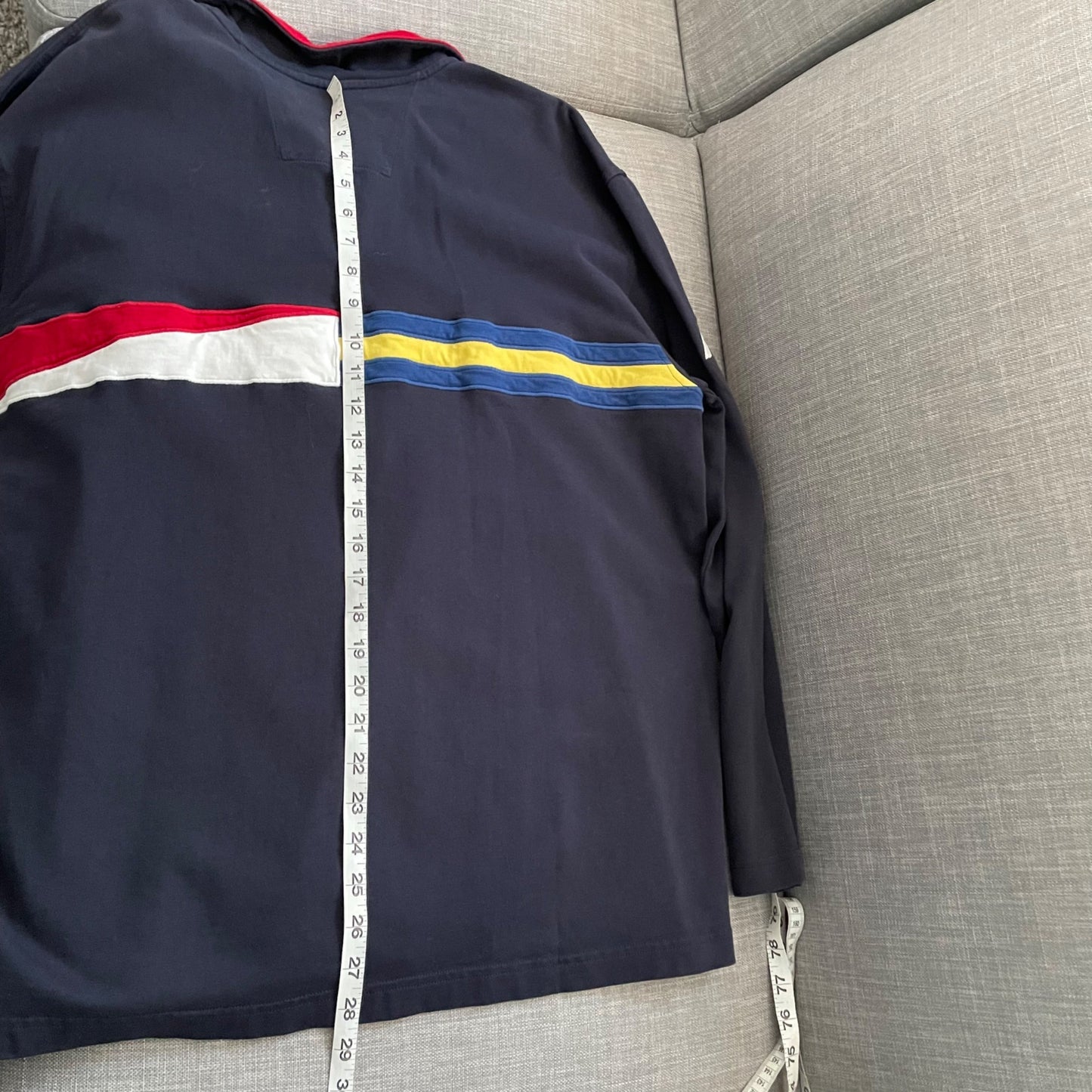 Nautica North Coast Sailing Club Coast Cup Pullover Quarter Zip Sweater Men's XL