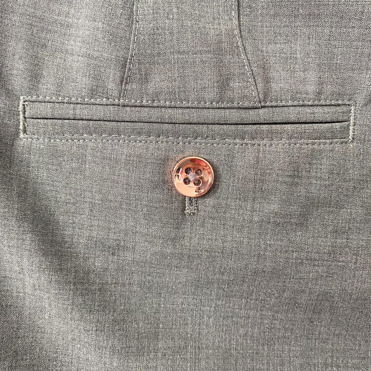 Kit And Ace Gray Bermuda Career Shorts Size 4 Wool Silk Blend