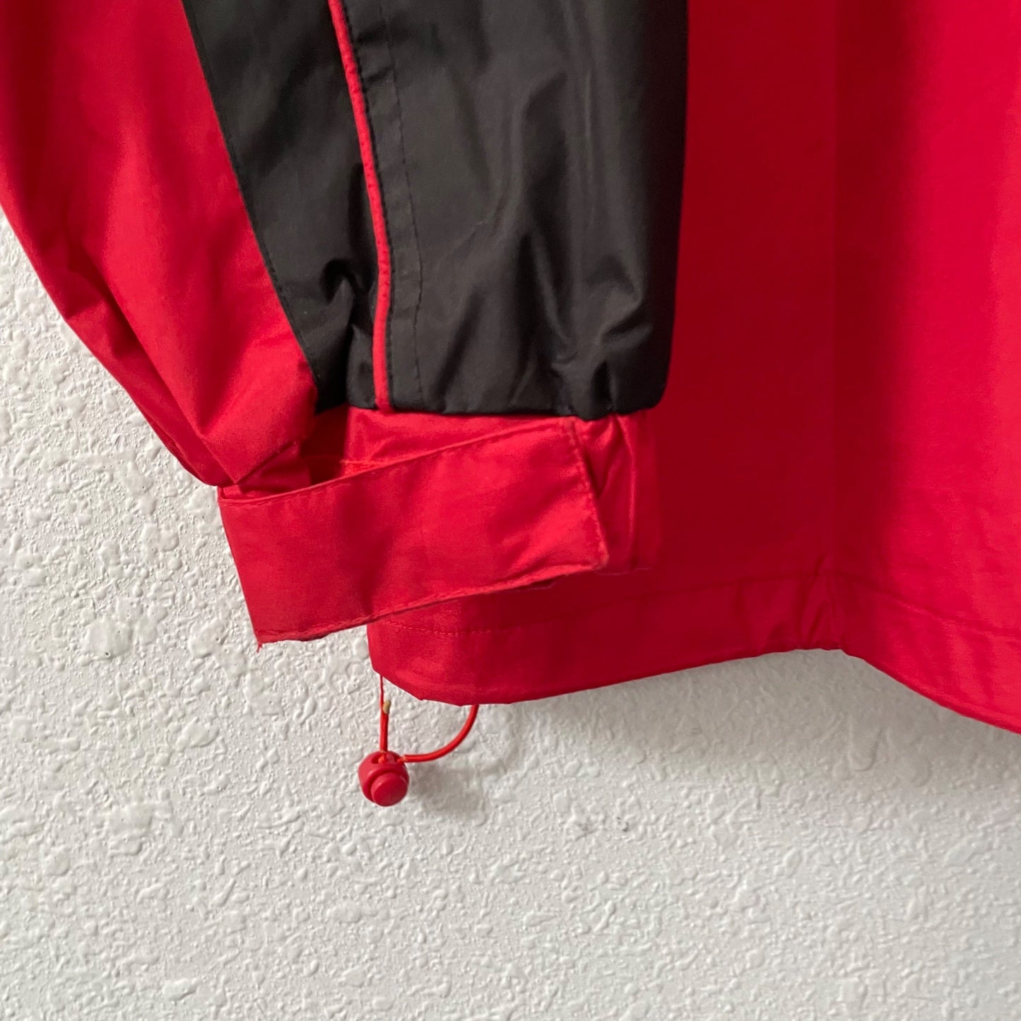 Kenpo Ford Racing Red Black Full Zip Jacket Men's Size Medium Lightweight Casual