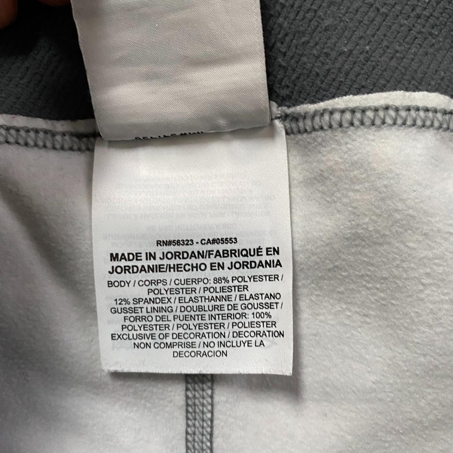 Nike Pro Hyperwarm Gray Multicolor Tights Size XS Gray Geometric Print