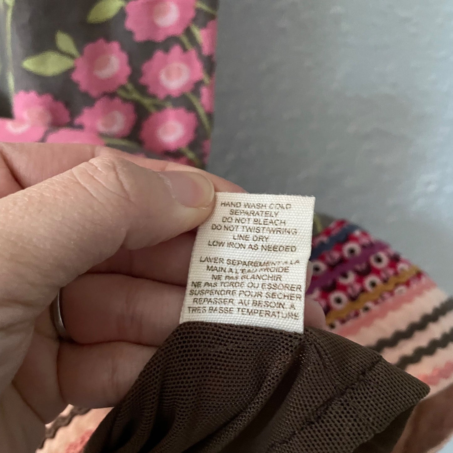 Free People Sleeveless Floral Boho Split V-Neckline Shift Dress Women's Size 2