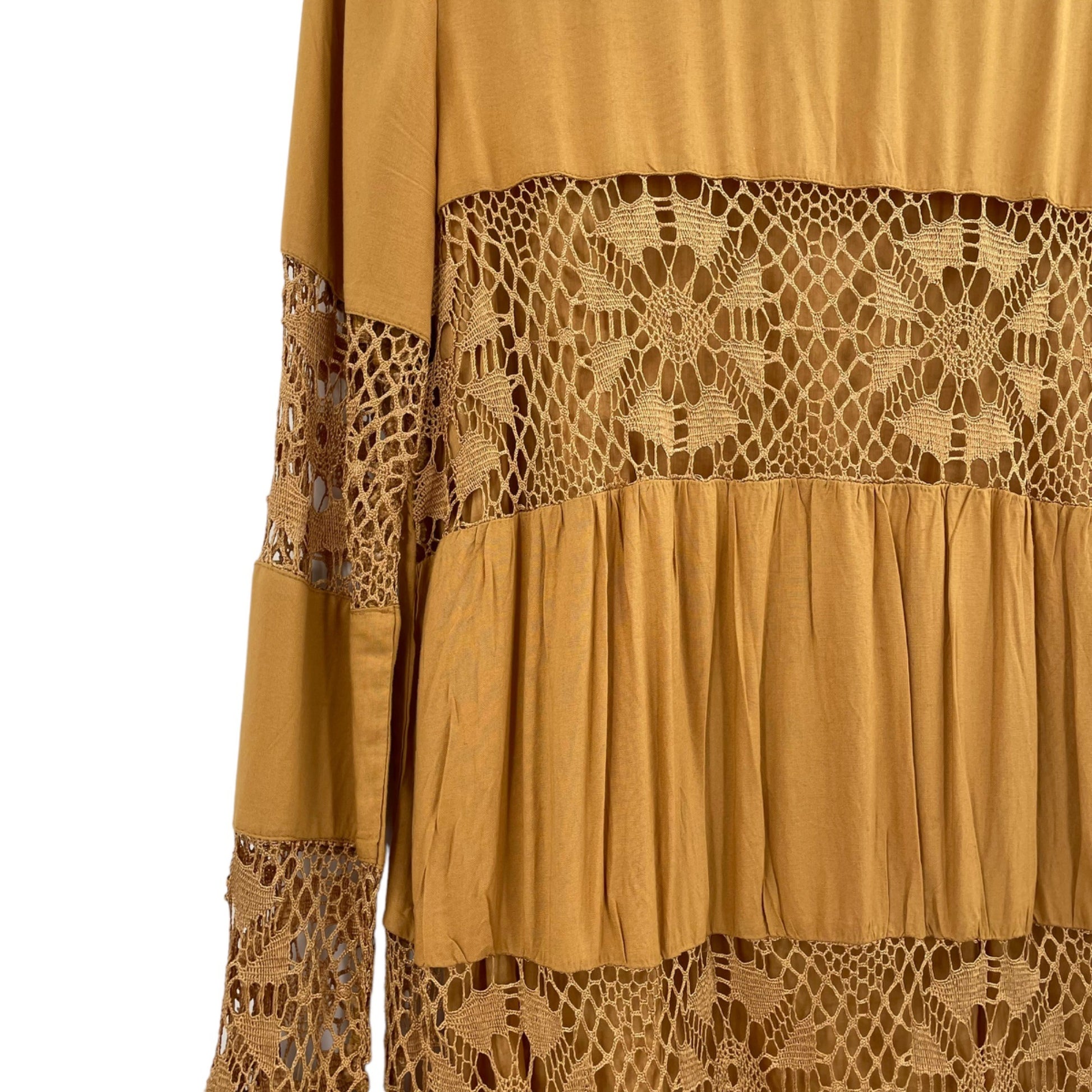 Revolve Tularosa Berkley Yellow Crochet Lace Long Sleeve Dress Womens Becky Park Revolve Tularosa Berkley Yellow Crochet Lace Long Sleeve Dress Womens Becky Park