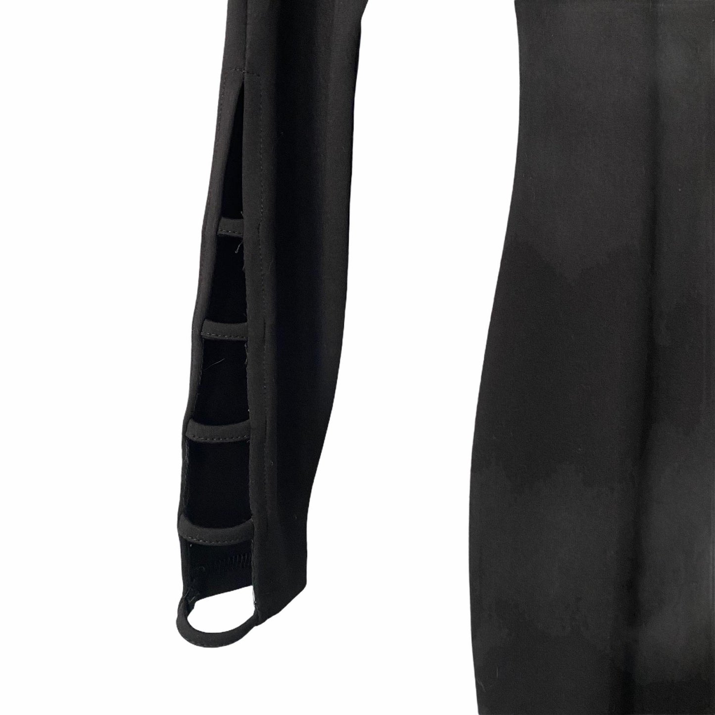 NWT Lulus Black Long Sleeve Cutout Dress Womens Small LBD Going Out Party Baddie