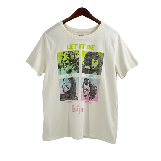 The Beatles "Let it Be" Short Sleeve Graphic Band T-Shirt Womens Size XL