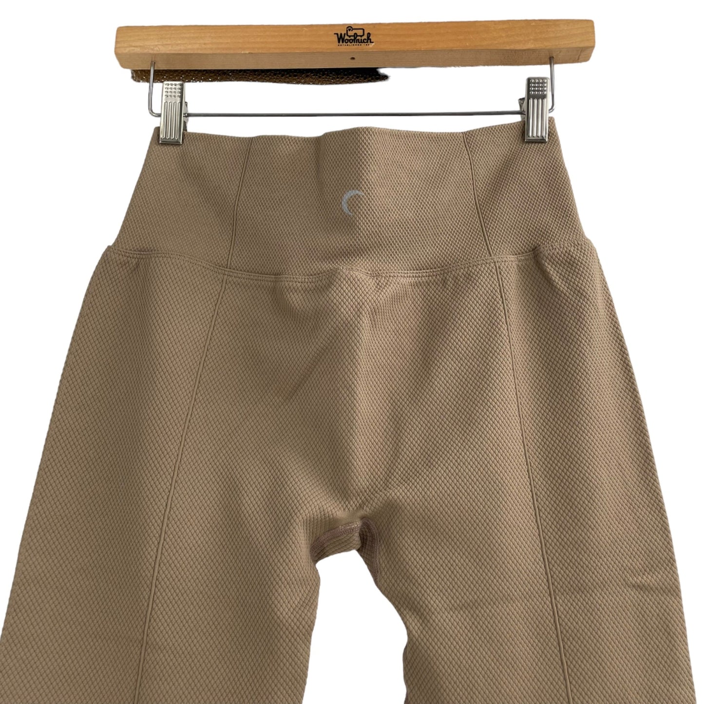 NWT Zyia Firm & Free Seamless Leggings 7/8 Womens Size XL Athleisure Taupe