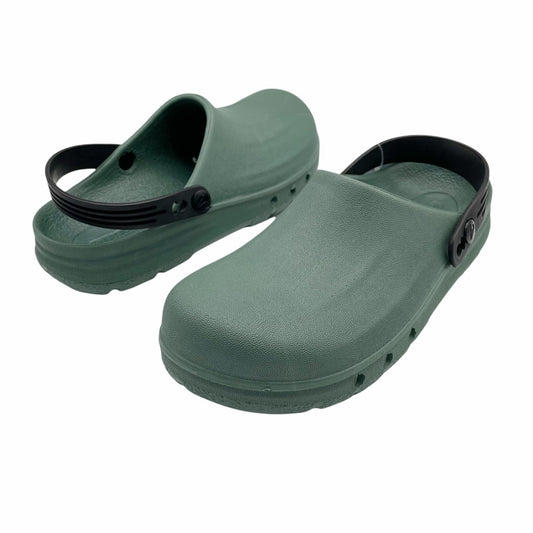 NWT Ceyo Sage Green Comfort Clogs Womens Size 5-6 Breathable Comfort Sabotech C1