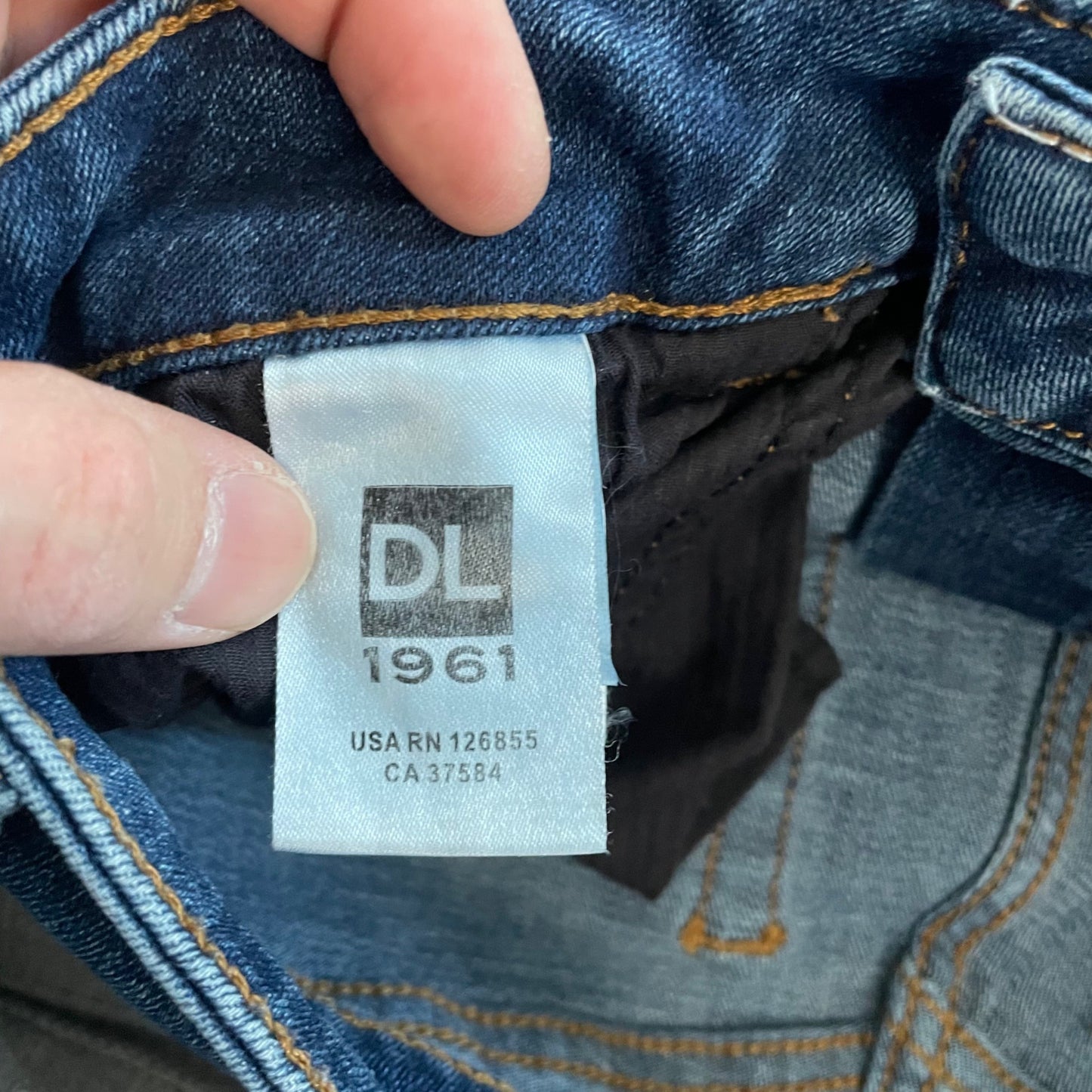 DL1961 Distressed Florence Instasculpt Raw Hem Skinny Jeans Womens 25 Mid Rise
