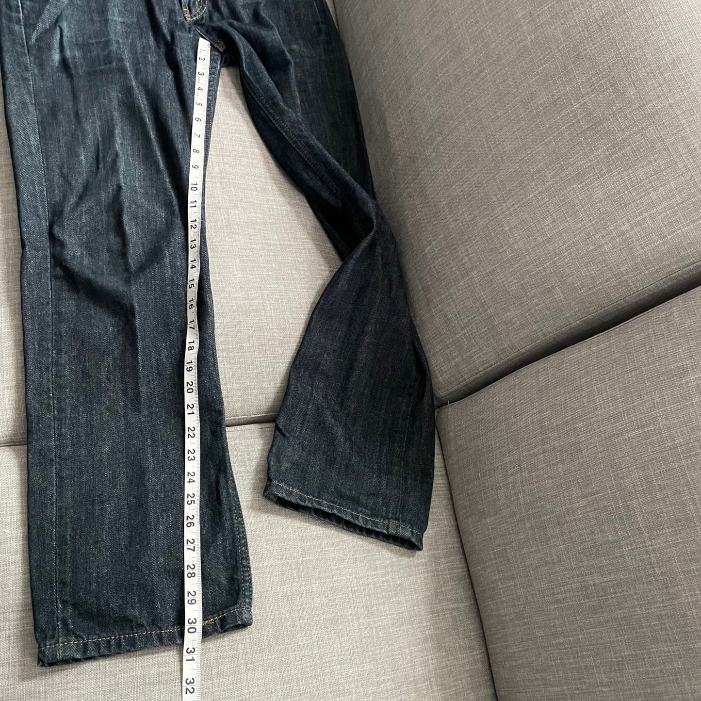 Levi's 514 Straight Leg Dark Wash Jeans Mens 30x30 Casual Denim Cotton Everyday