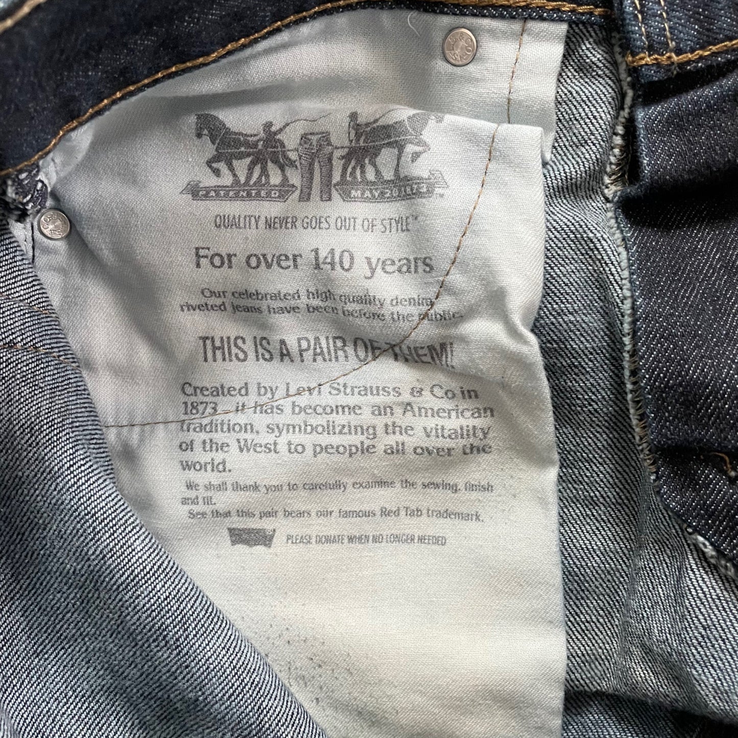 Levi's 514 Straight Leg Dark Wash Jeans Mens 30x30 Casual Denim Cotton Everyday