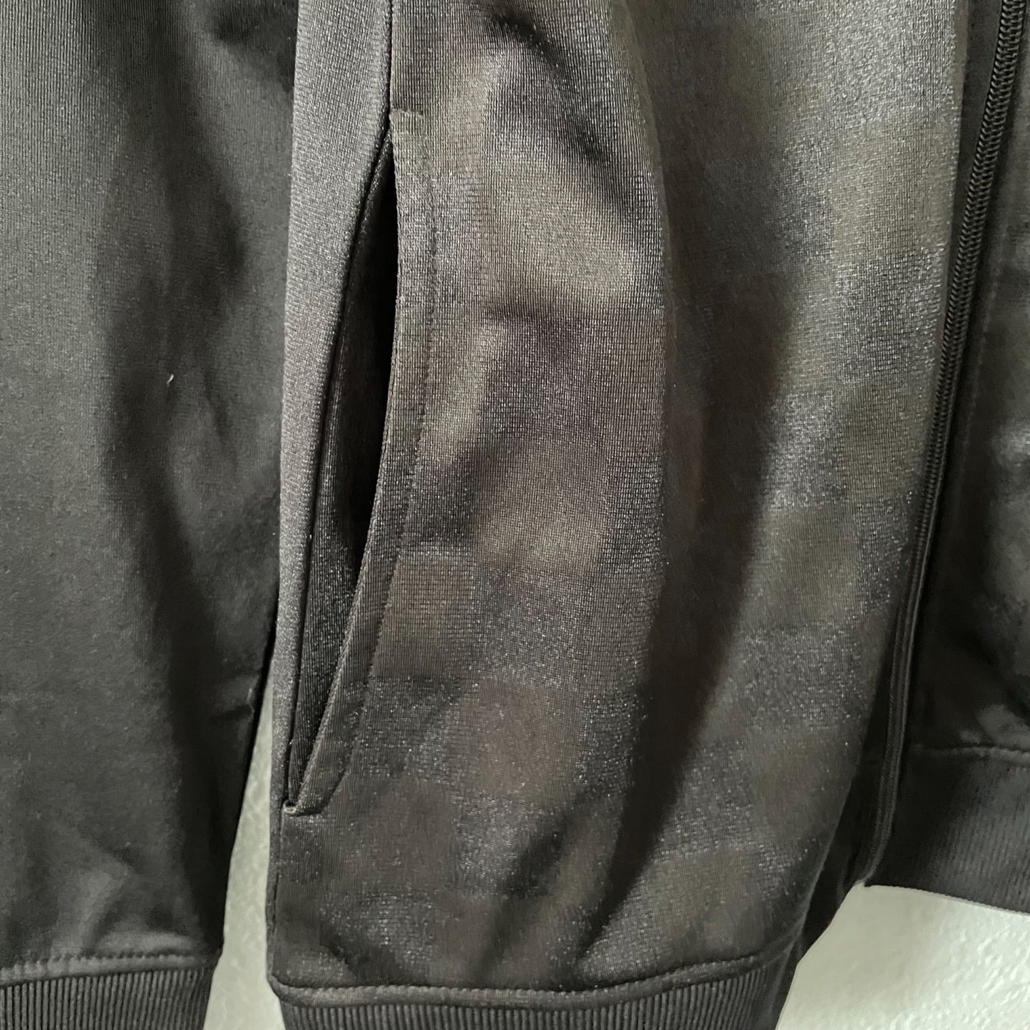 Umbro Black Full Zip Track Jacket Womens Size Medium Athletic Activewear Casual