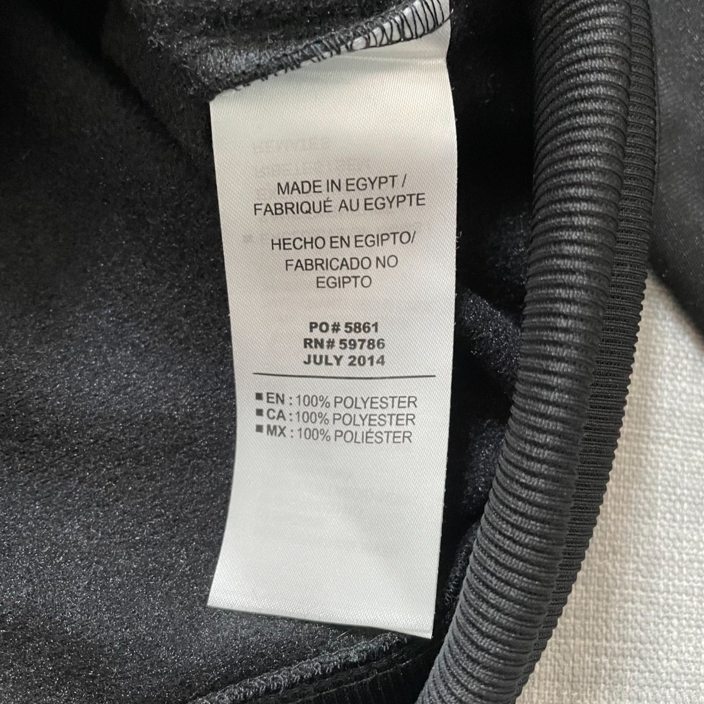 Umbro Black Full Zip Track Jacket Womens Size Medium Athletic Activewear Casual