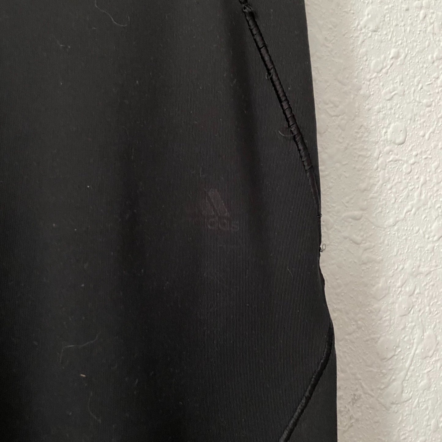 Adidas Climalite Black Mid Rise Leggings Mesh Womens Small Geometric Athletic