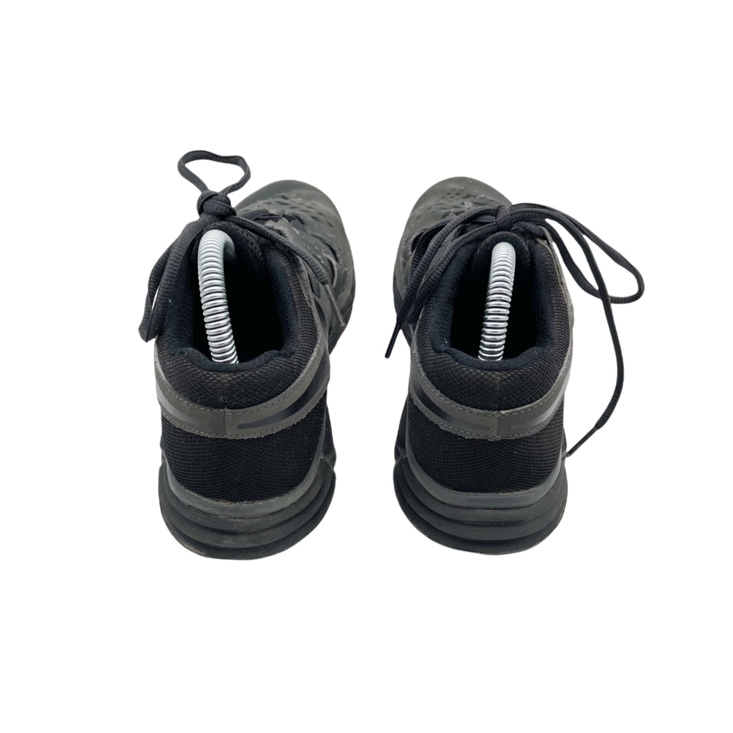 Nike Mens 7 Black Lunar Fingertrap Trainer Woven Athletic Shoes Sneakers Gym