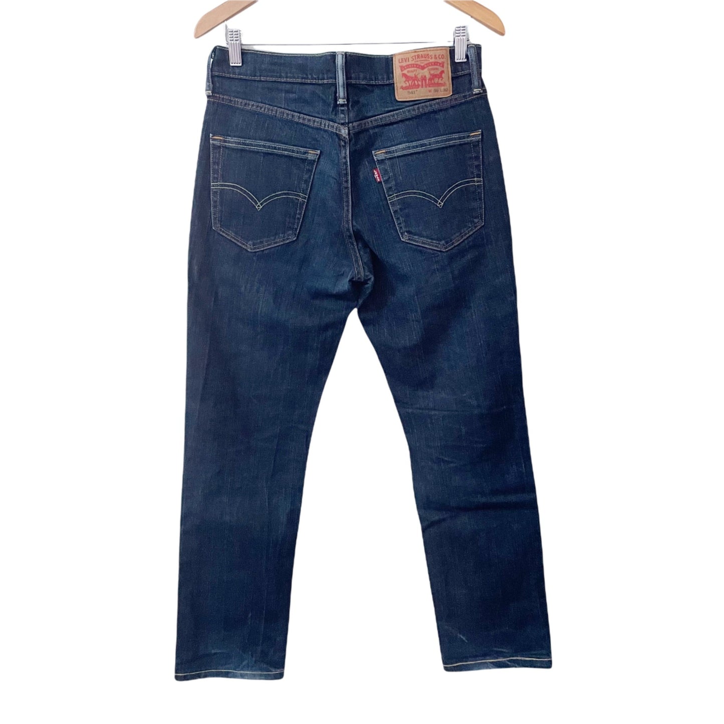 Levi's 541 Tapered Blue Jeans Mens Size 30x32 Casual Stretch Denim Everyday