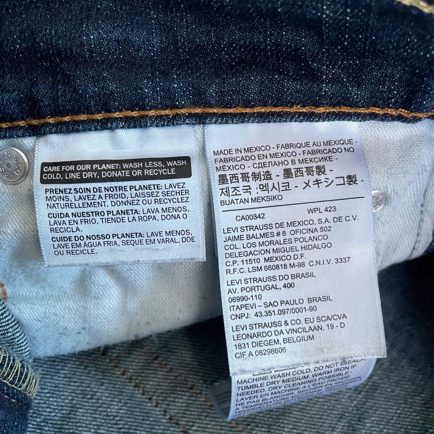 Levi's 541 Tapered Blue Jeans Mens Size 30x32 Casual Stretch Denim Everyday