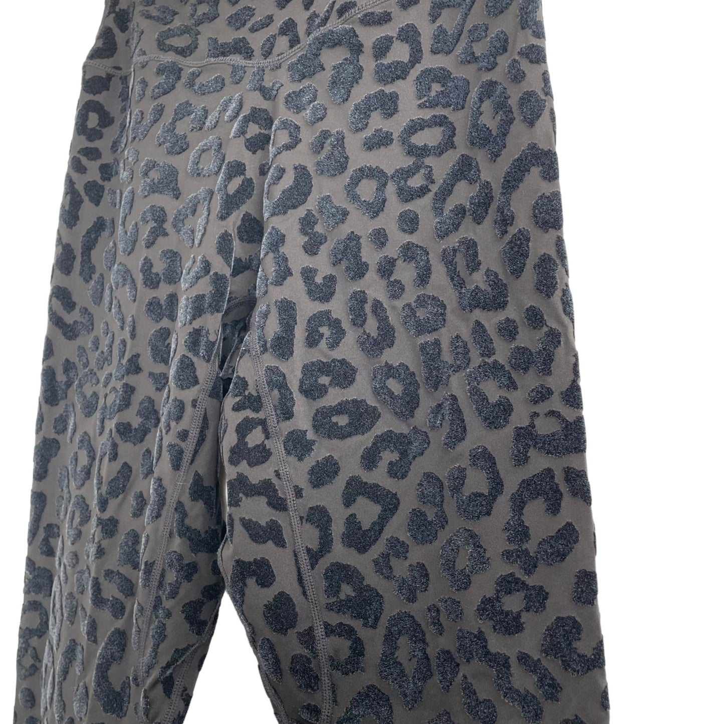 Balance Athletica Lux Kingdom Velvet Leopard 7/8 Leggings Womens Medium Athletic