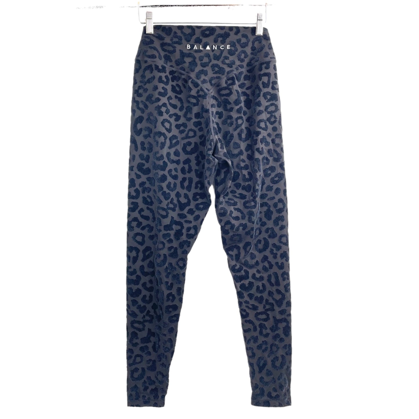 Balance Athletica Lux Kingdom Velvet Leopard 7/8 Leggings Womens Medium Athletic