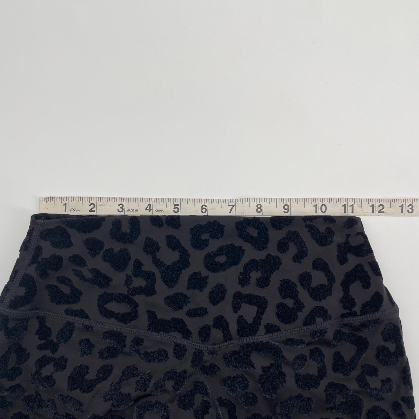 Balance Athletica Lux Kingdom Velvet Leopard 7/8 Leggings Womens Medium Athletic