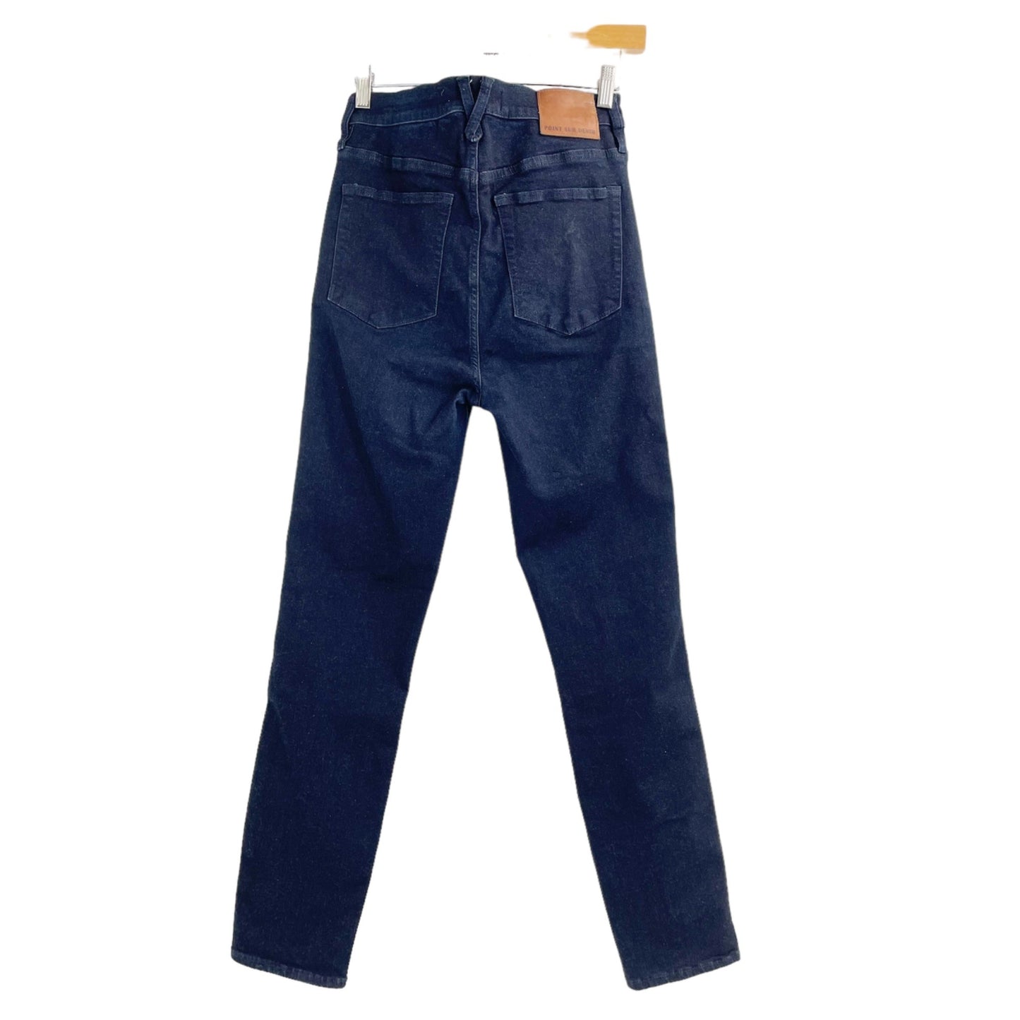 Point Sur Denim 10" Hightower Straight Jeans Womens Size 28 Dark Wash Stretch