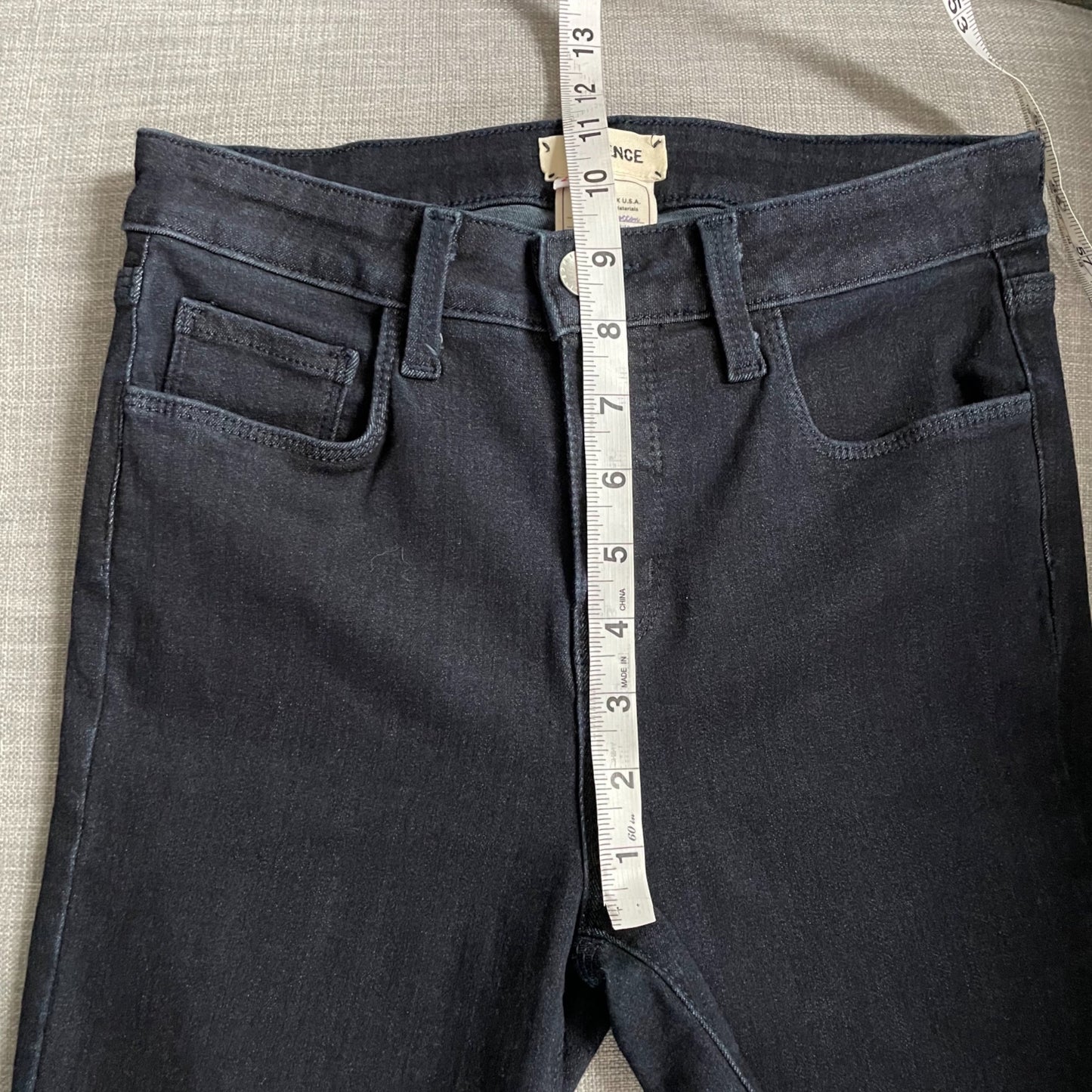 L'AGENCE Marguerite High Rise Skinny Jeans Womens Size 25 Dark Wash Classic Chic