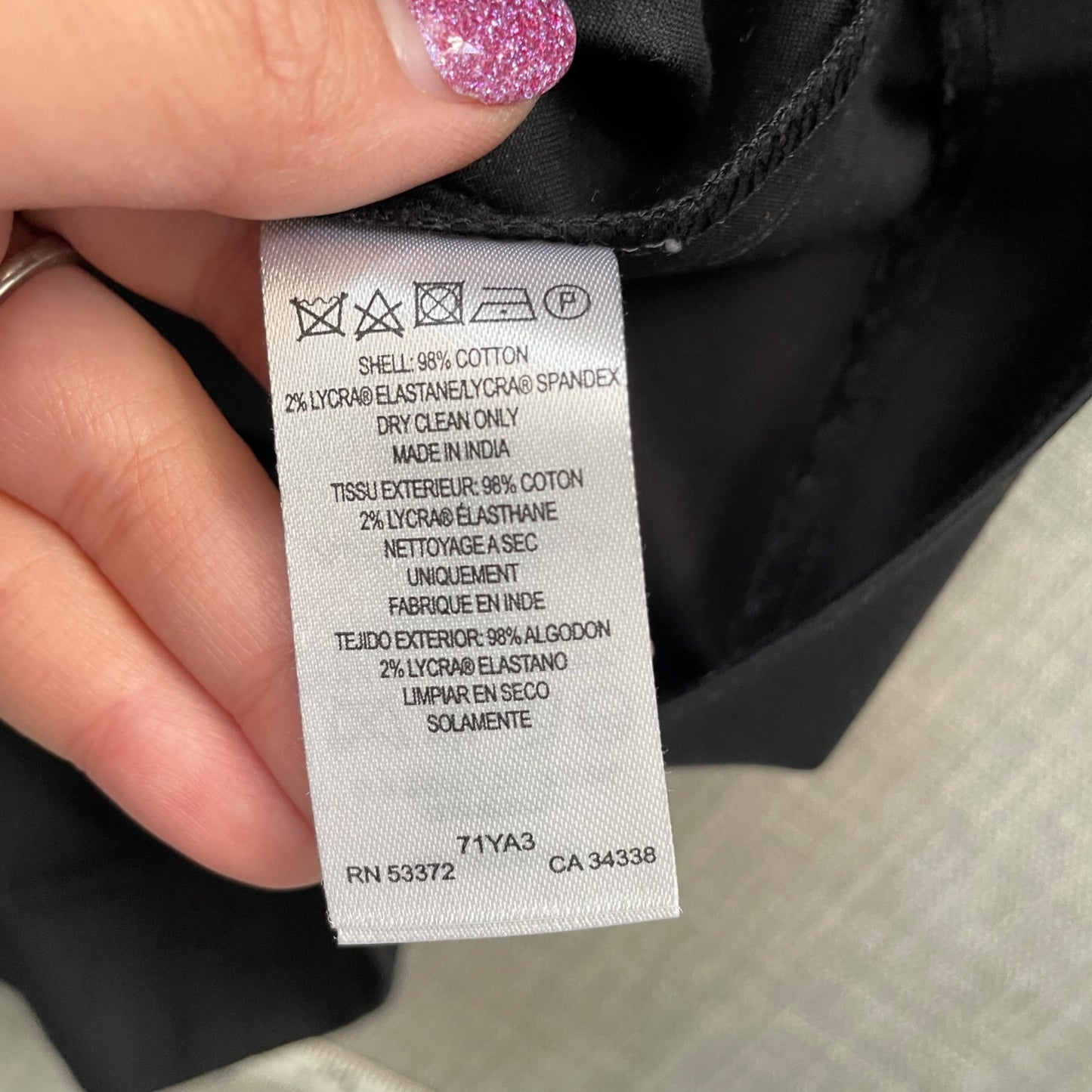 French Connection Black Wonder Ruffle Party Mini Dress Womens 10 LBD Elegant