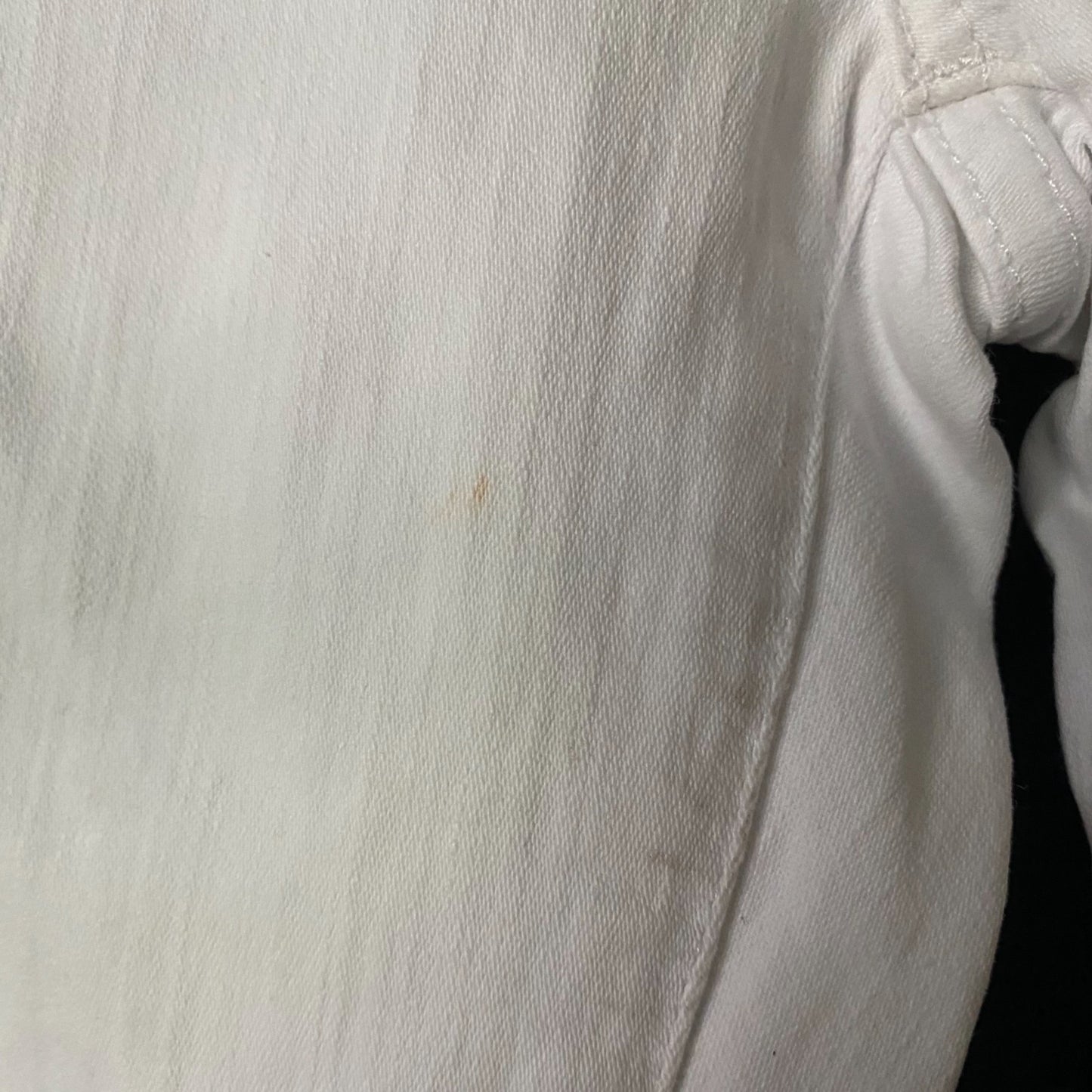 Madewell High Riser Skinny White Jeans Womens Size 24 Mid Rise Nautical Classic