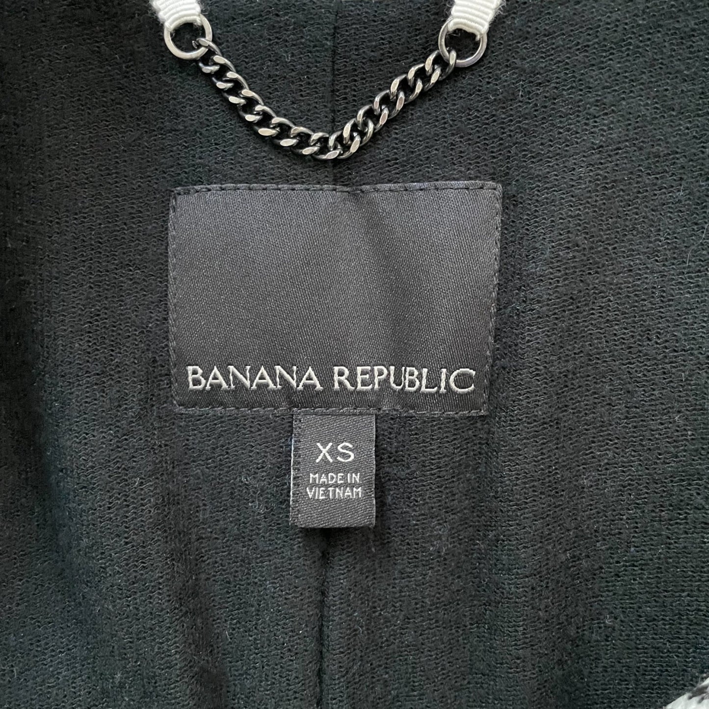 Banana Republic Classic Capsule Wardrobe Belted Trench Coat Womens XS Gray Chic