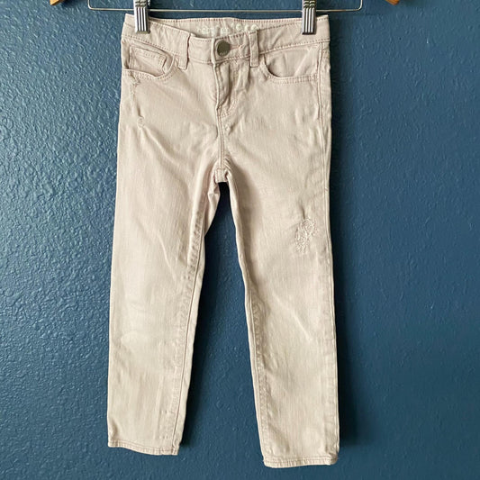 Gap Mini Skinny Pink Jeans Youth Girls Size 5 Valentine's Day Adjustable Waist