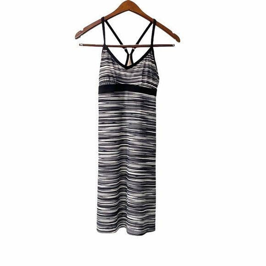 Athleta Shorebreak V-Neck Swim Dress Padded Bra Womens Size XXS Swimwear Vacay