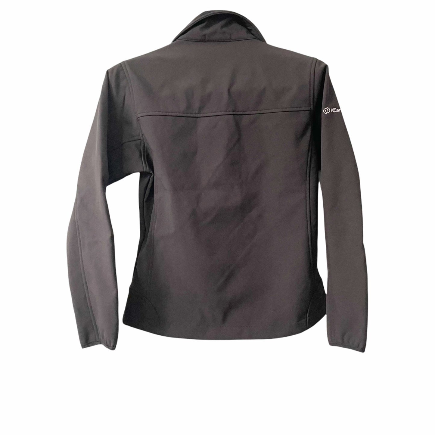 NWT Weatherproof Black Soft Shell Full Zip Jacket Womens Small Zippered Pockets