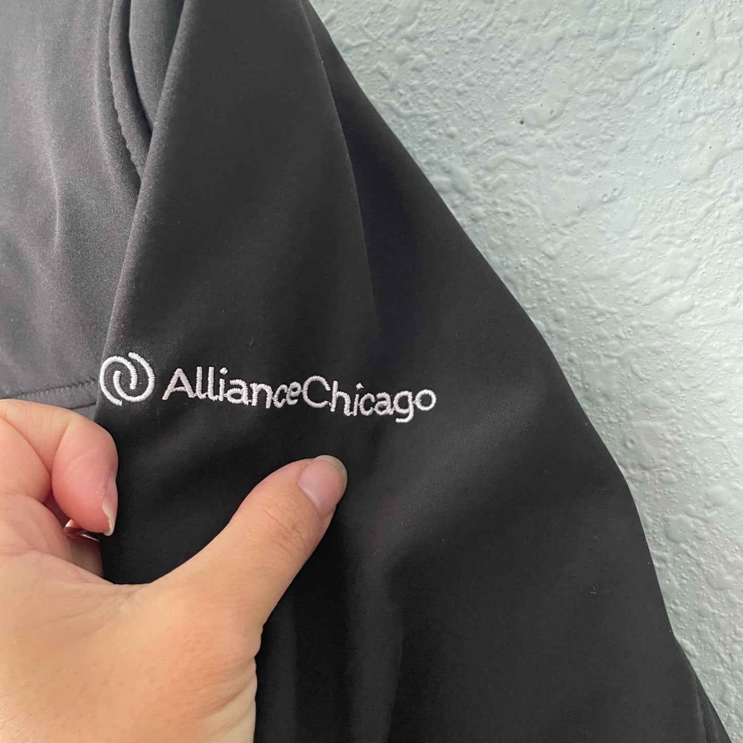 NWT Weatherproof Black Soft Shell Full Zip Jacket Womens Small Zippered Pockets