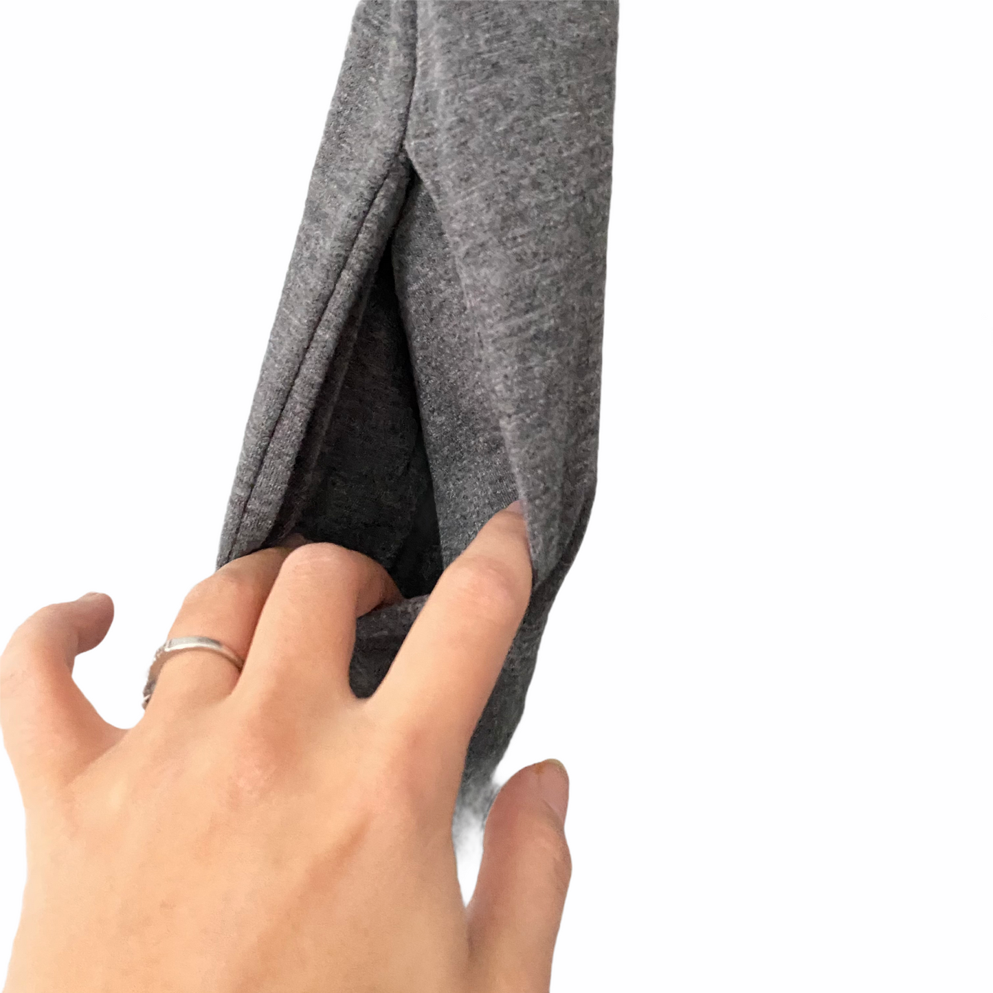 Style by My-T Cap Sleeve Gray Muscle T-Shirt Dress Small Minimalist Androgynous