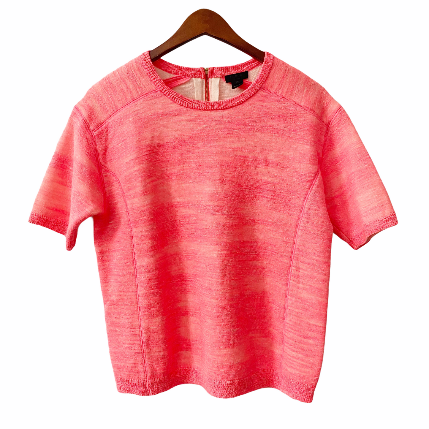 J. Crew Collection Neon Wool Linen Sweater Shirt XS