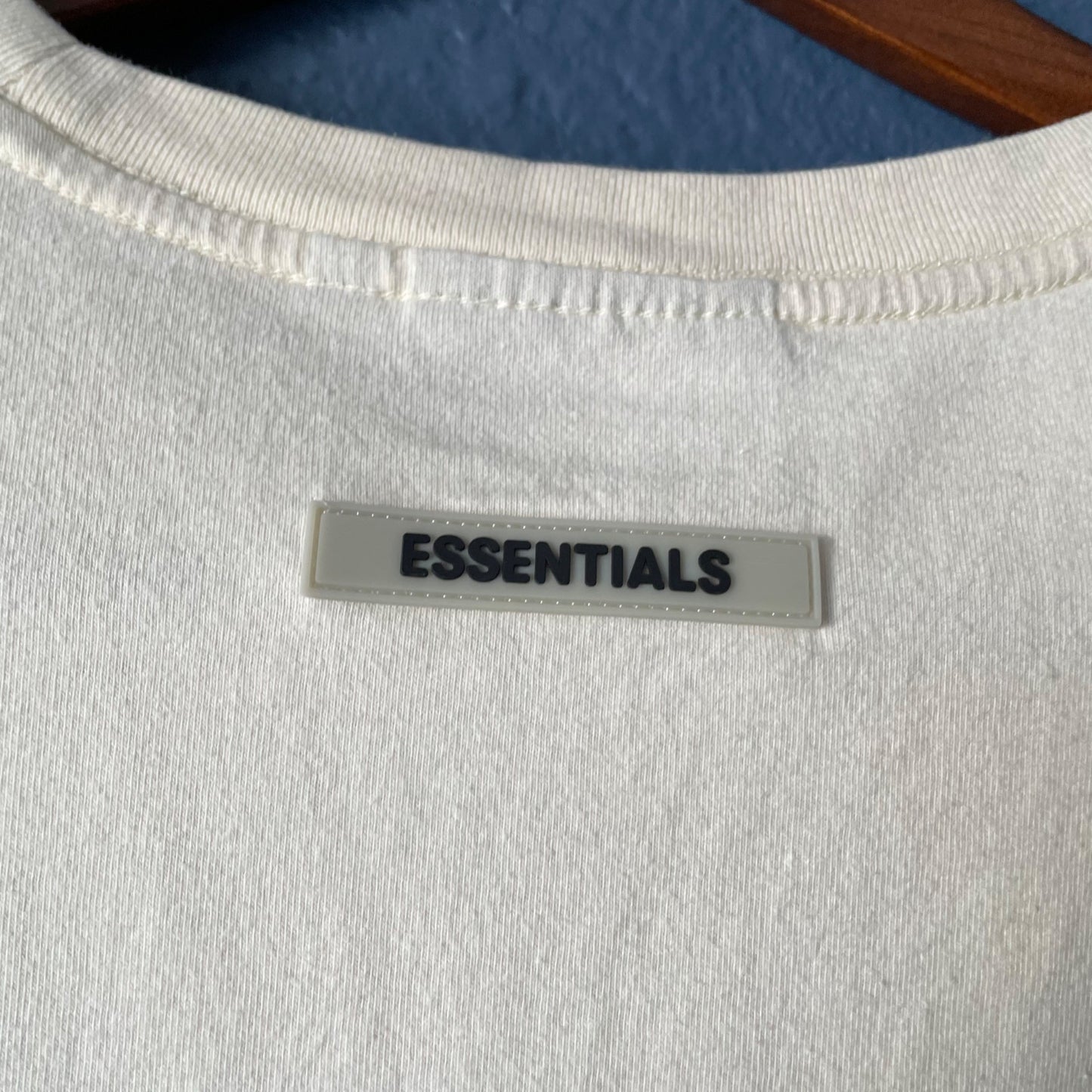 Essentials Fear of God Cream Short Sleeve Oversize T-Shirt Men's Size Medium