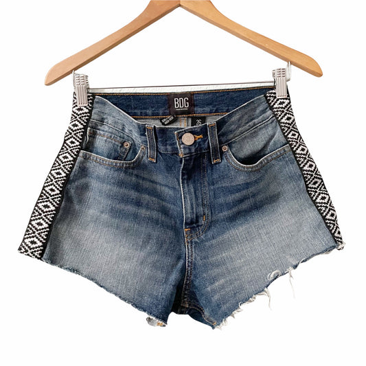 Urban Outfitters BDG Girlfriend High-Rise Cut off Denim Shorts Size 26