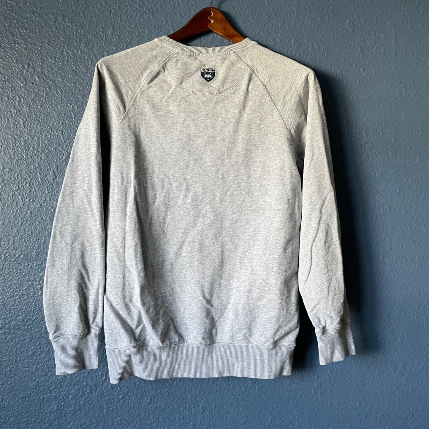 University of Auckland Gray Pullover Sweatshirt Unisex Size Small 100% Cotton